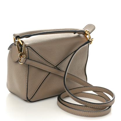 Loewe Calfskin Mini Puzzle Bag Sand 3 of 10