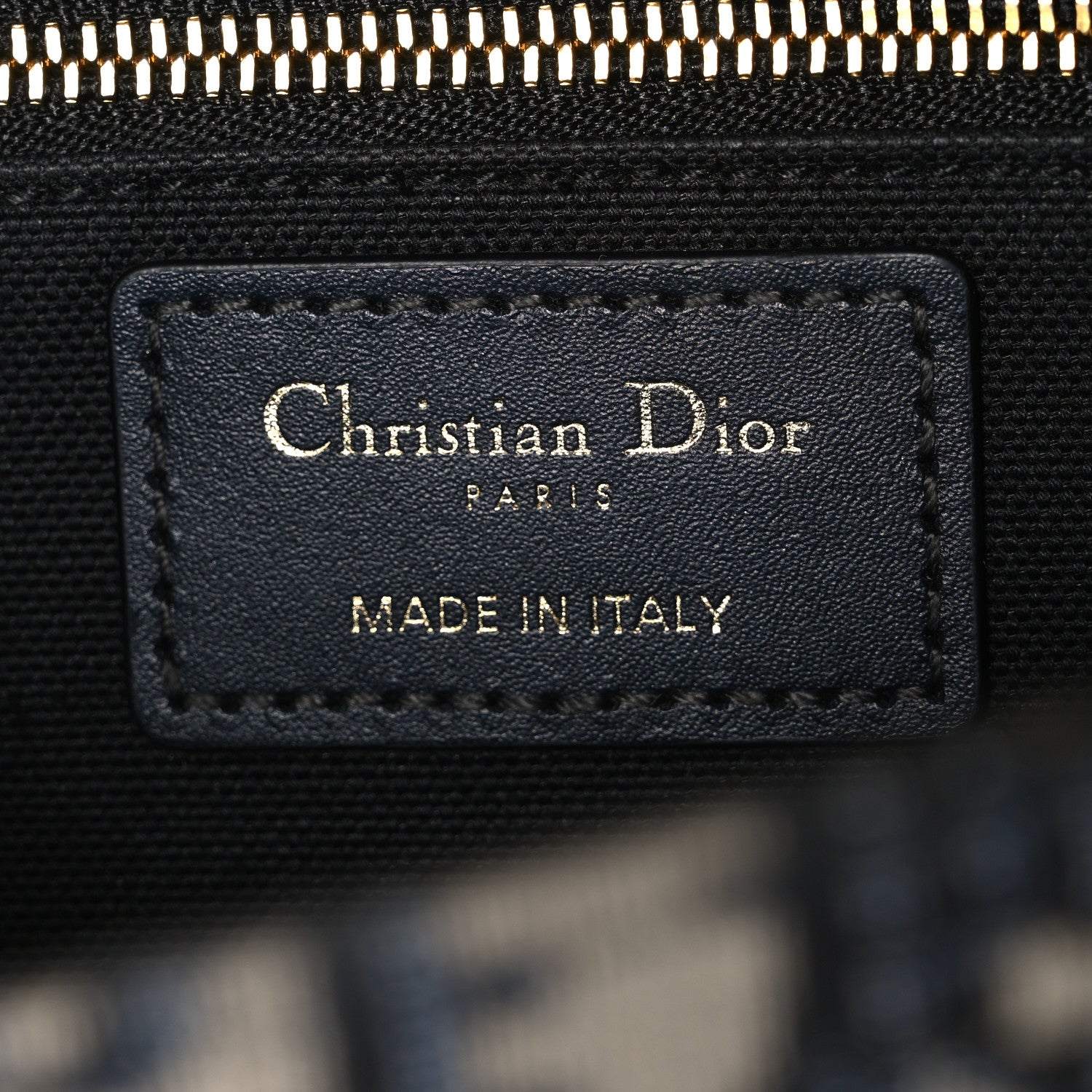 Christian Dior Oblique 30 Montaigne Flap Bag Blue 6 of 12