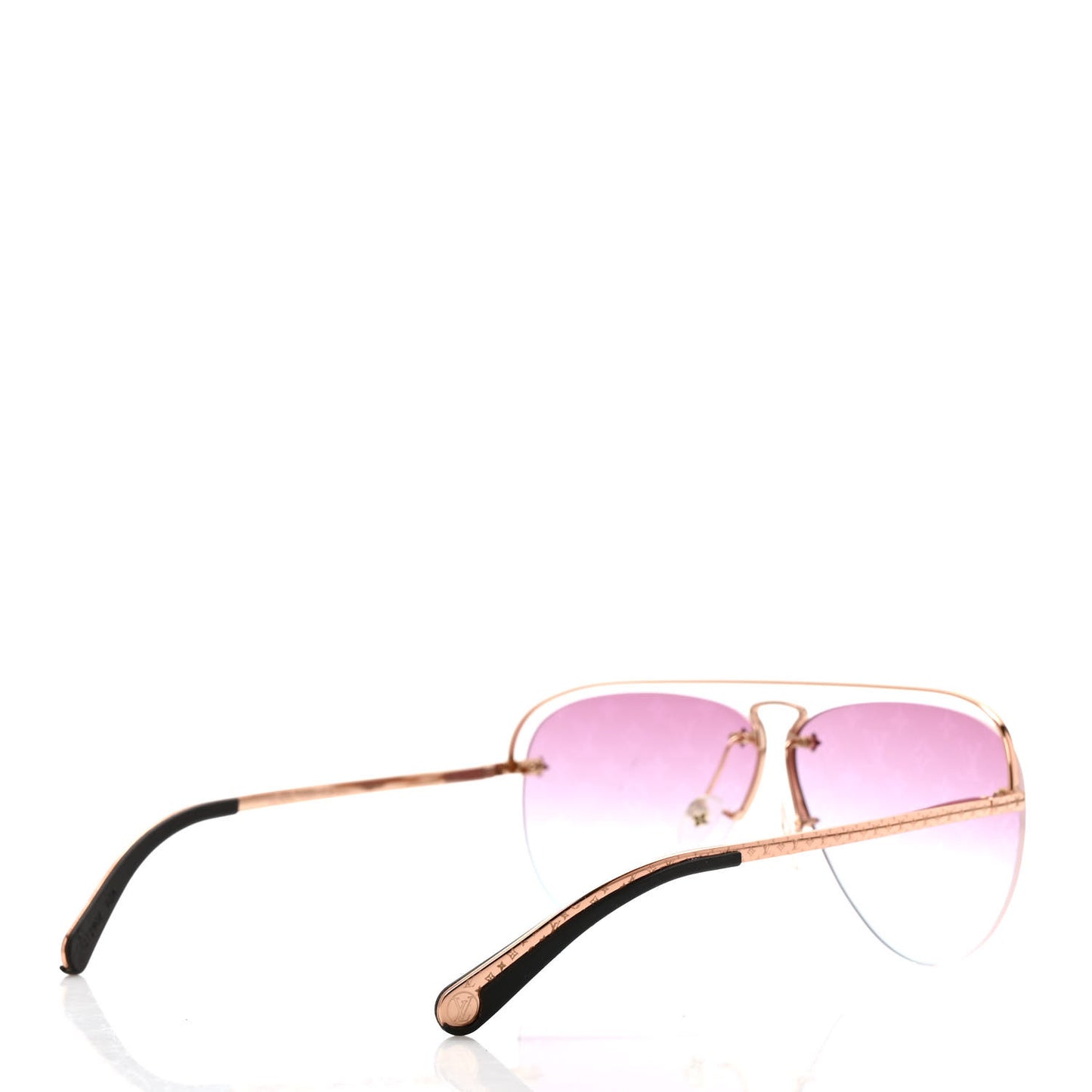 Monogram Grease Gradient Sunglasses Z1044W Aubergine