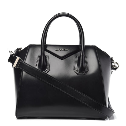 Givenchy Shiny Lord Calfskin Small Antigona Black 1 of 13