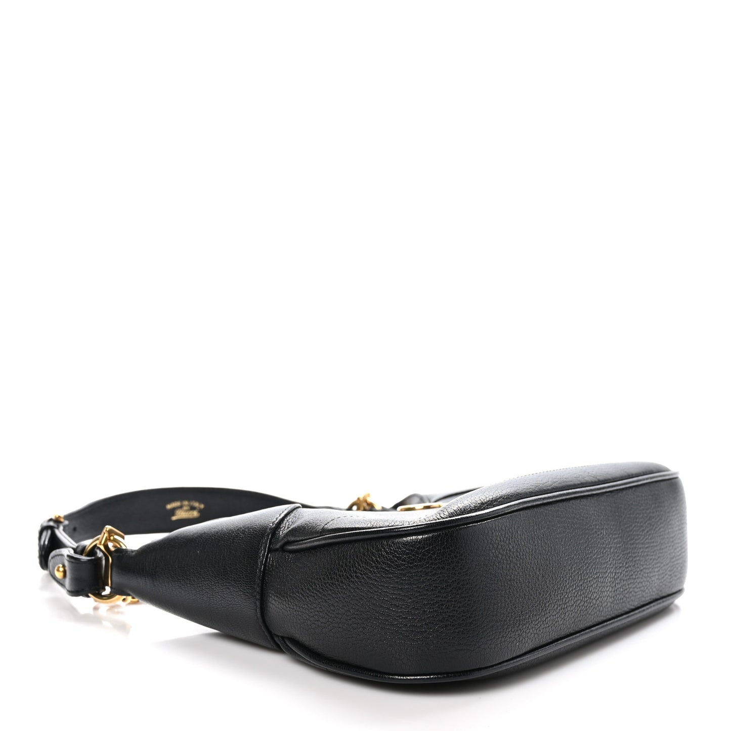 Goatskin Small Aphrodite Shoulder Bag Black