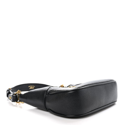 Gucci Goatskin Small Aphrodite Shoulder Bag Black 4 of 11