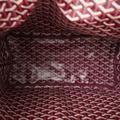 Goyard Goyardine Reversible Anjou GM Burgundy 8 of 17