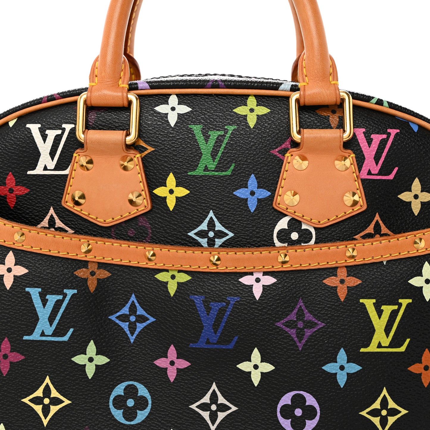 Monogram Multicolor Trouville Black
