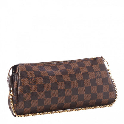 Louis Vuitton Damier Ebene Eva Clutch 2 of 8