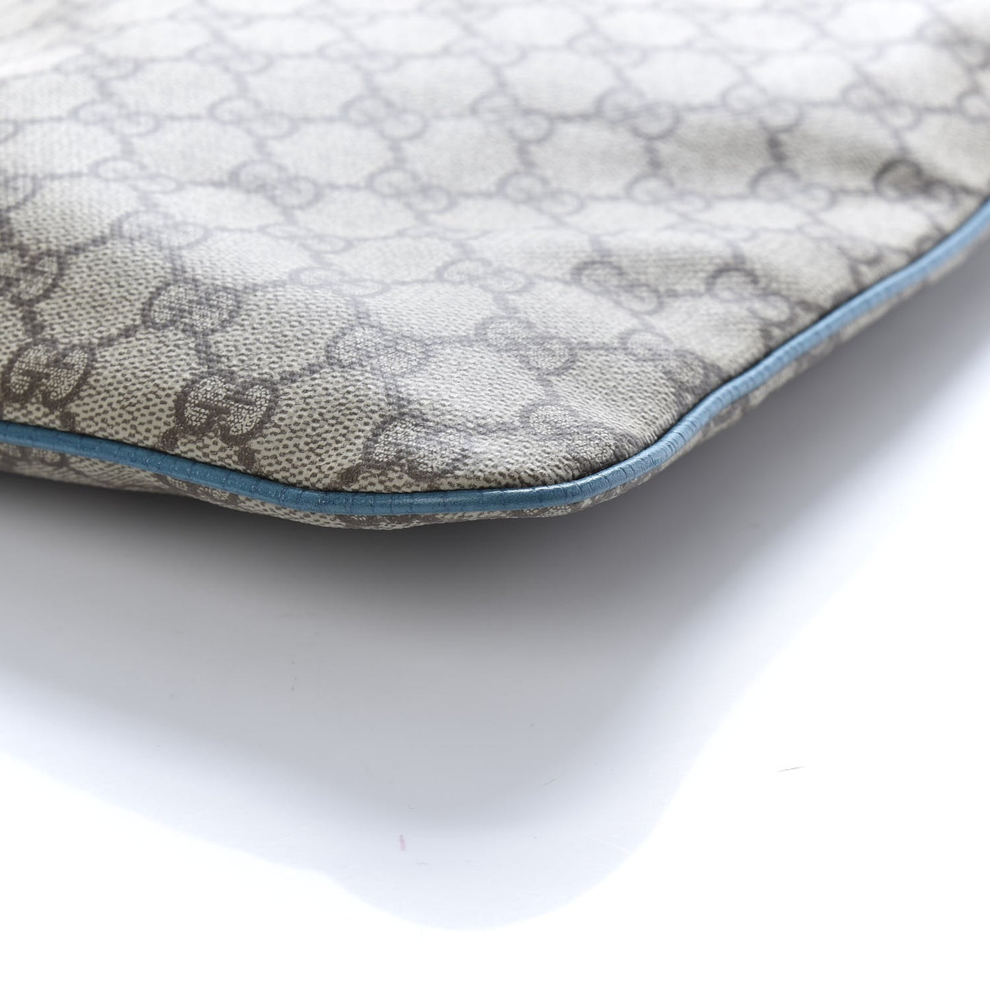 GG Plus Monogram Flat Vertical Tote Blue