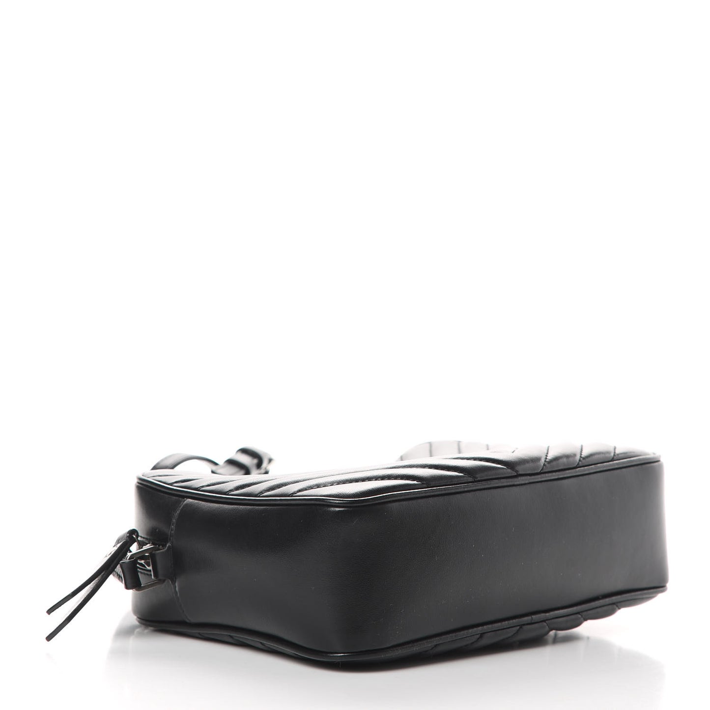Calfskin Matelasse Monogram Lou Camera Bag Black