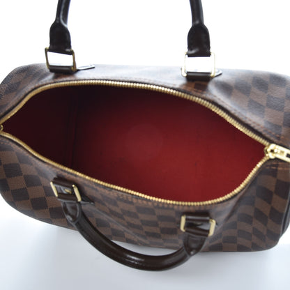 Louis Vuitton Damier Ebene Speedy Bandouliere 30 6 of 9