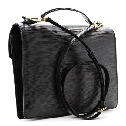 Louis Vuitton Epi Monceau Black 3 of 11