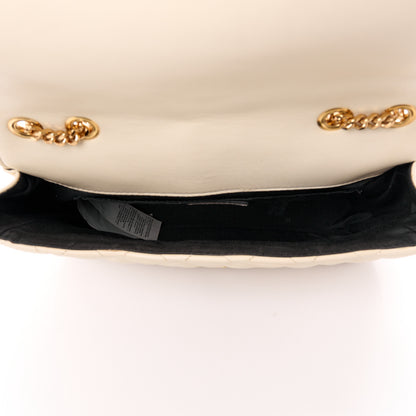 Versace Nappa Quilted Medusa Chain Crossbody Beige 5 of 16