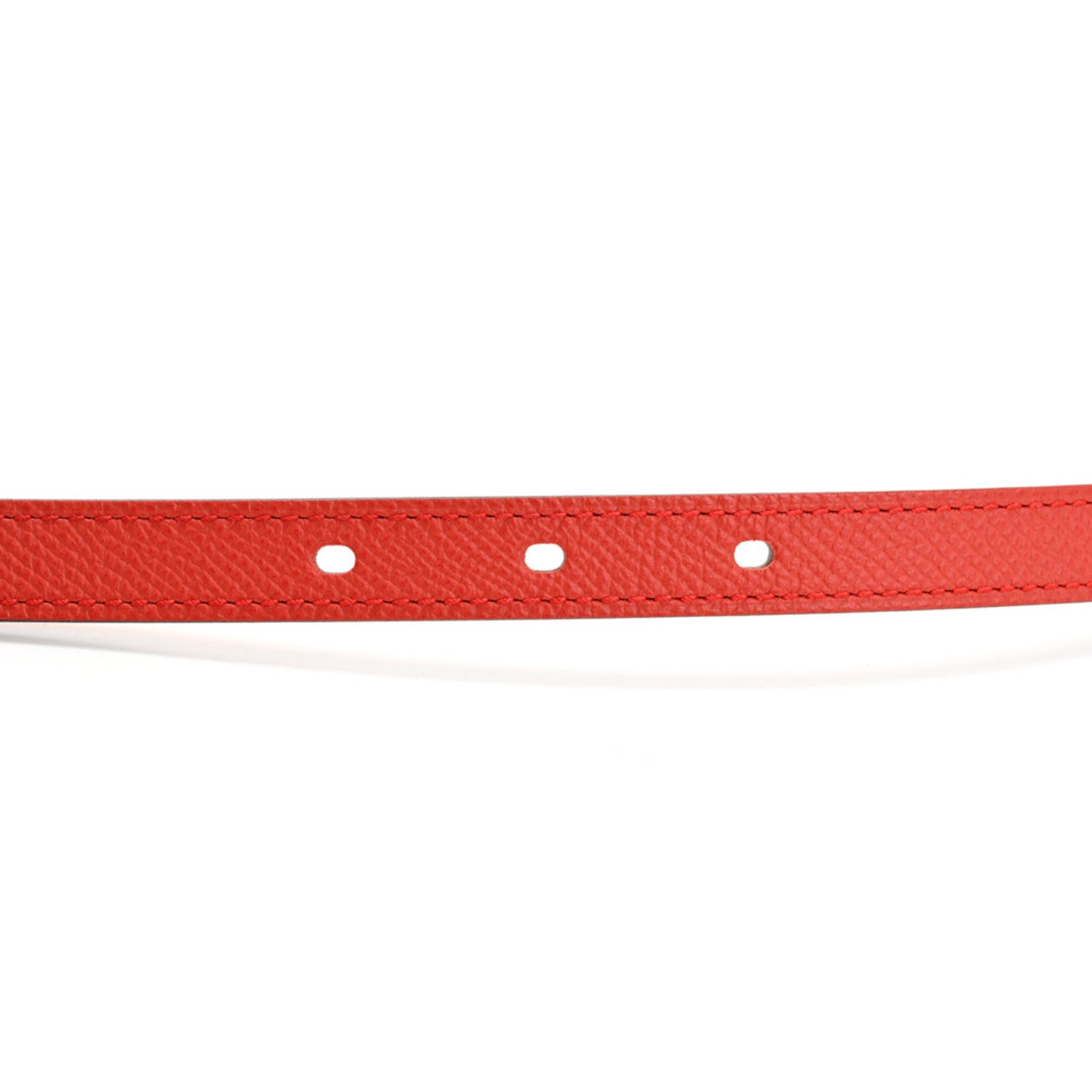 Hermes Epsom 15mm Pop H Belt 80 Orange Poppy 3 of 6
