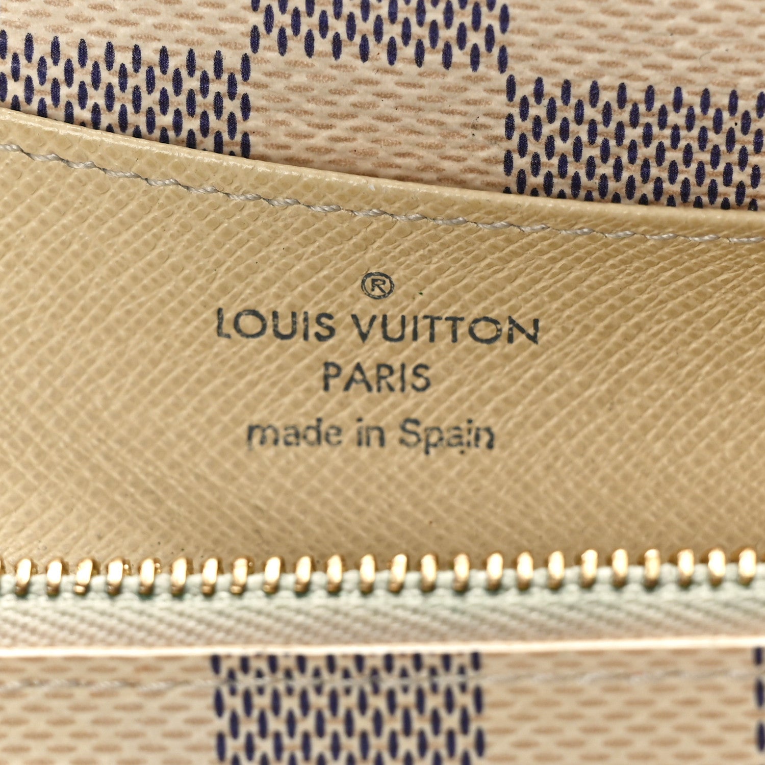 Louis Vuitton Damier Azur Emilie Wallet 6 of 8