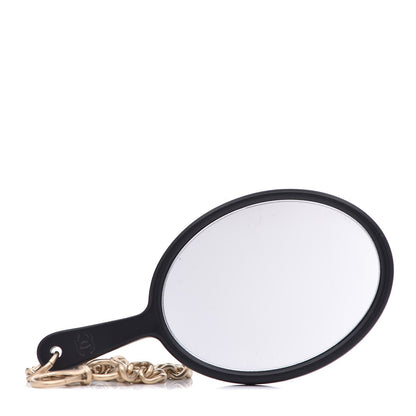 Chanel Lambskin Quilted CC Mirror Charm Black 1 of 5