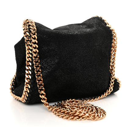 Stella McCartney Shaggy Deer Tiny Falabella Tote Black 3 of 10