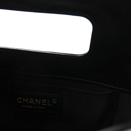 Chanel Aged Calfskin Charms Flap Bag Black 6 of 10