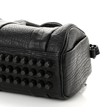 Alexander Wang Pebbled Lambskin Mini Rockie Black Matte Black Hardware 9 of 9