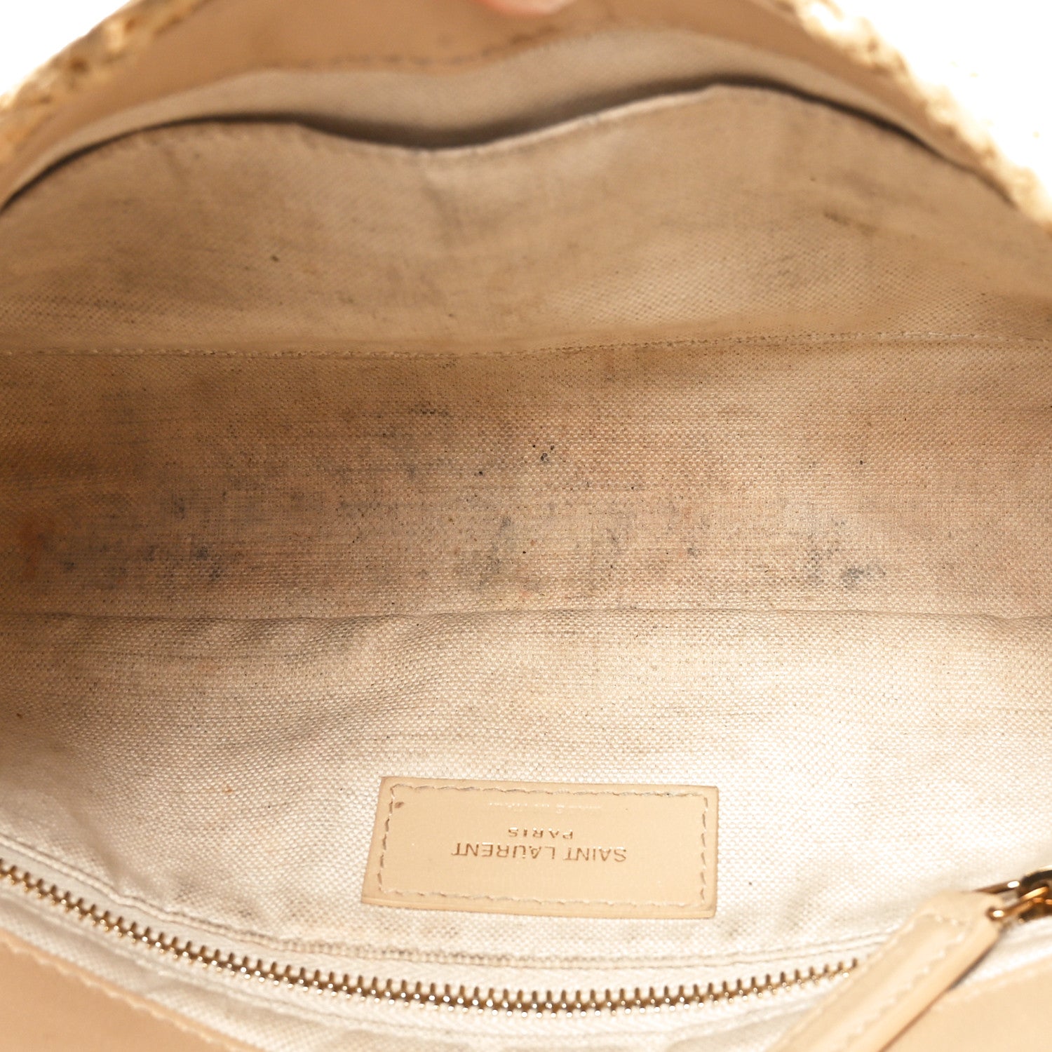 Saint Laurent Raffia Monogram Medium Jamie Natural Avorio 5 of 10