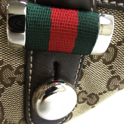 Gucci GG Monogram Medium Match Ball Tote Dark Brown 9 of 9