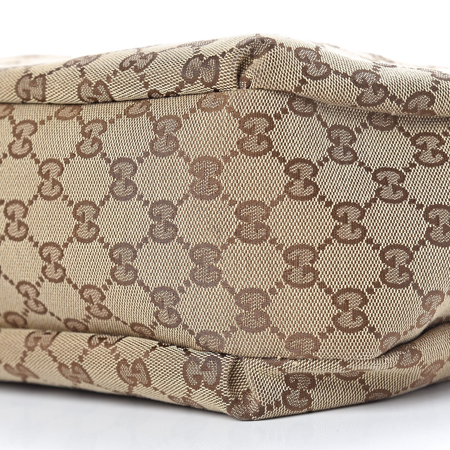 Gucci Monogram Large New Ladies Web Hobo Dark Brown 6 of 11
