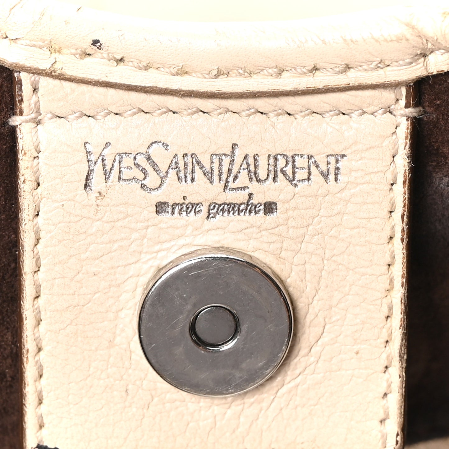 Calfskin Mombasa Horn Hobo Off White