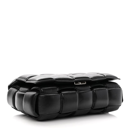 Bottega Veneta Nappa Maxi Intreccio Padded Cassette Crossbody Bag Black 4 of 10