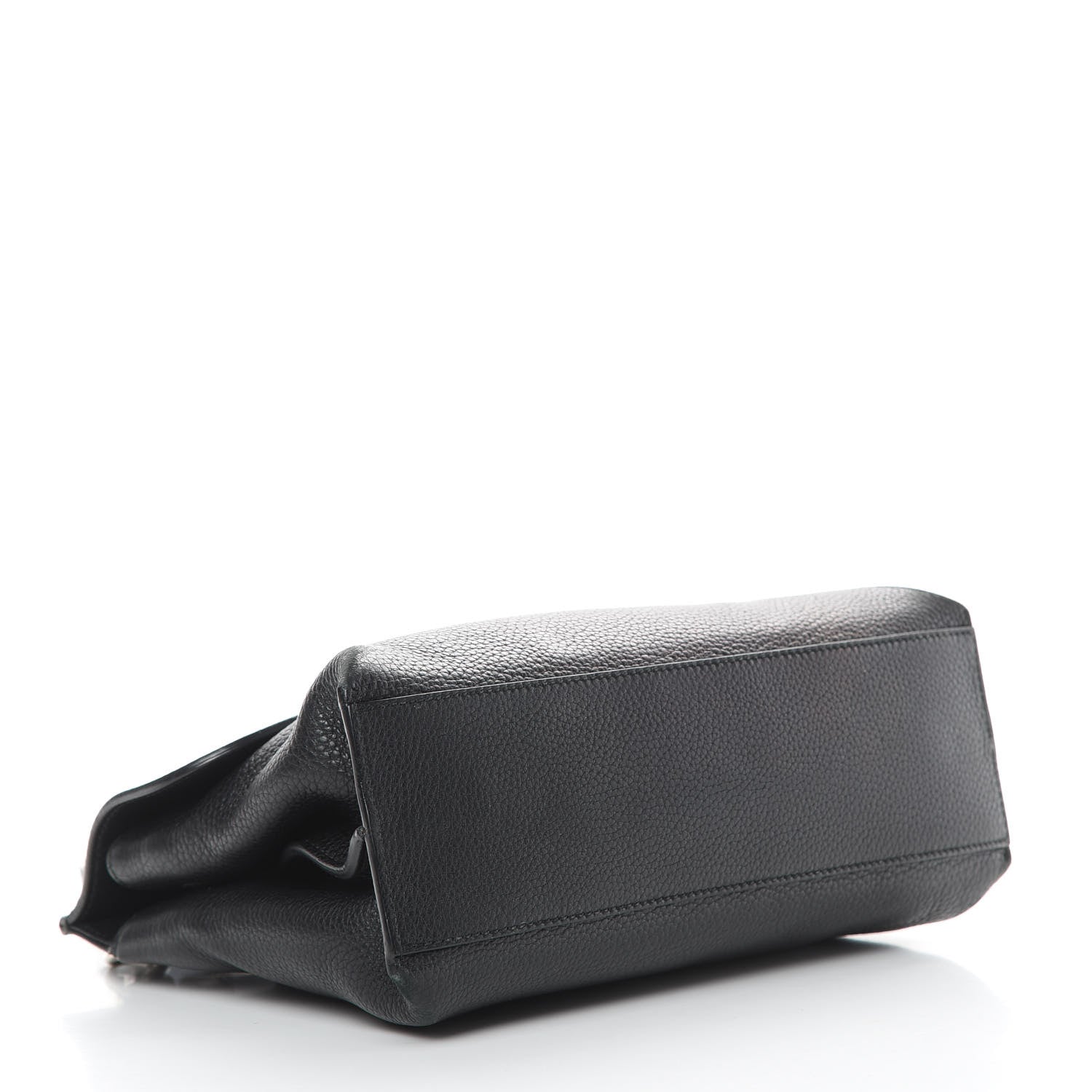 Gucci Cellarius Calfskin Small Bamboo Daily Top Handle Bag Black 4 of 16