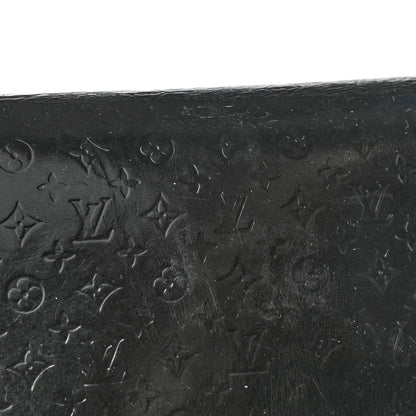 Louis Vuitton Monogram Glace Anouchka Pochette MM Black 9 of 12