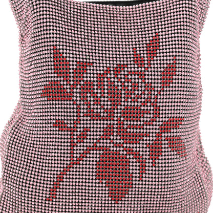 Alexander Wang Crystal Mini Wanglock Shopper Red 7 of 10