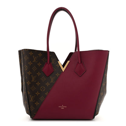 Louis Vuitton Calfskin Monogram Kimono Tote Aurore 1 of 9