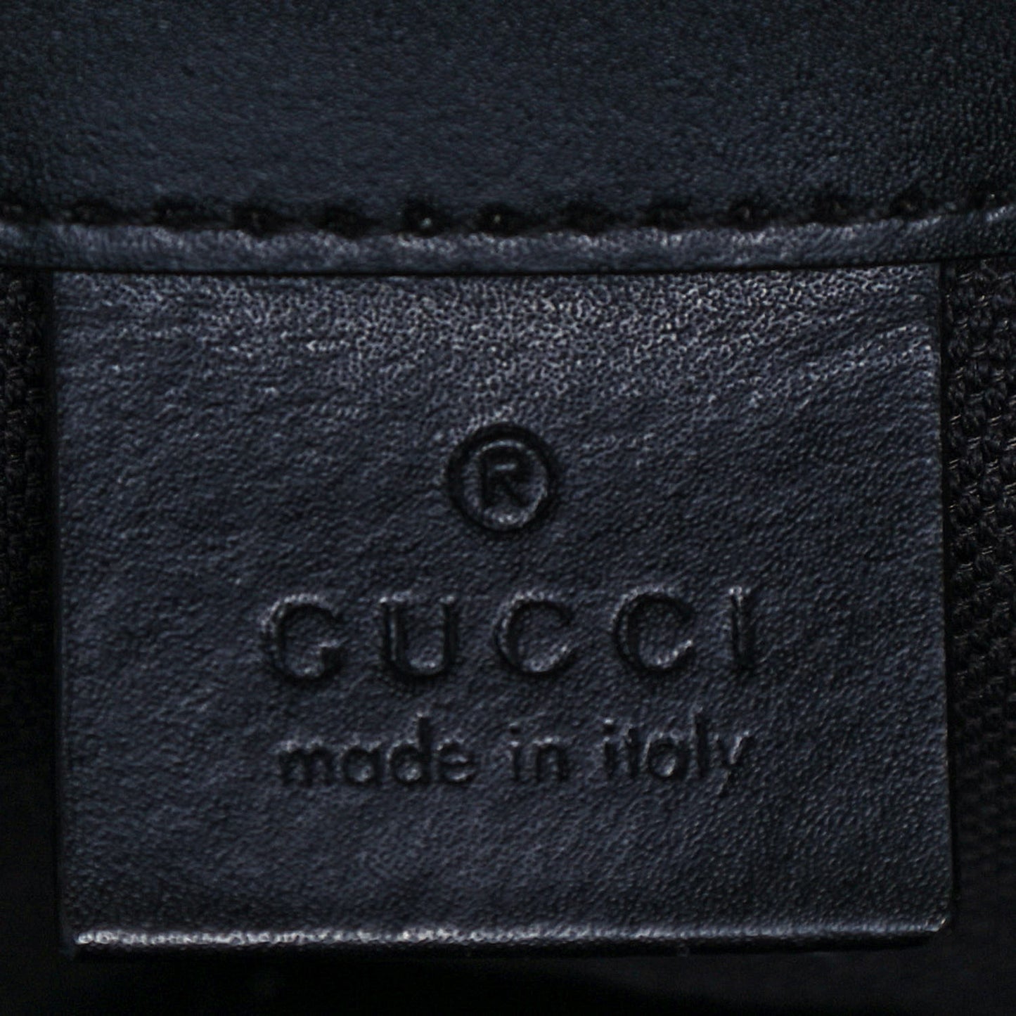Soft GG Supreme Monogram Appia Calfskin Web Double Buckle Backpack Black