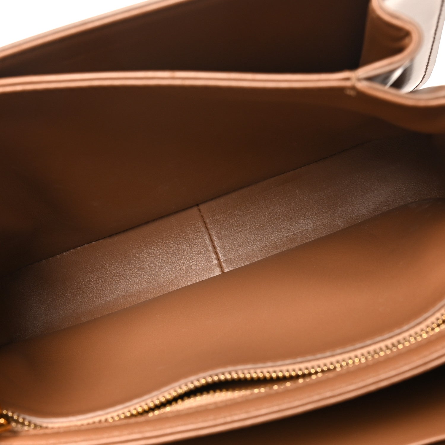 Celine Shiny Calfskin Teen Triomphe Bronze 5 of 10