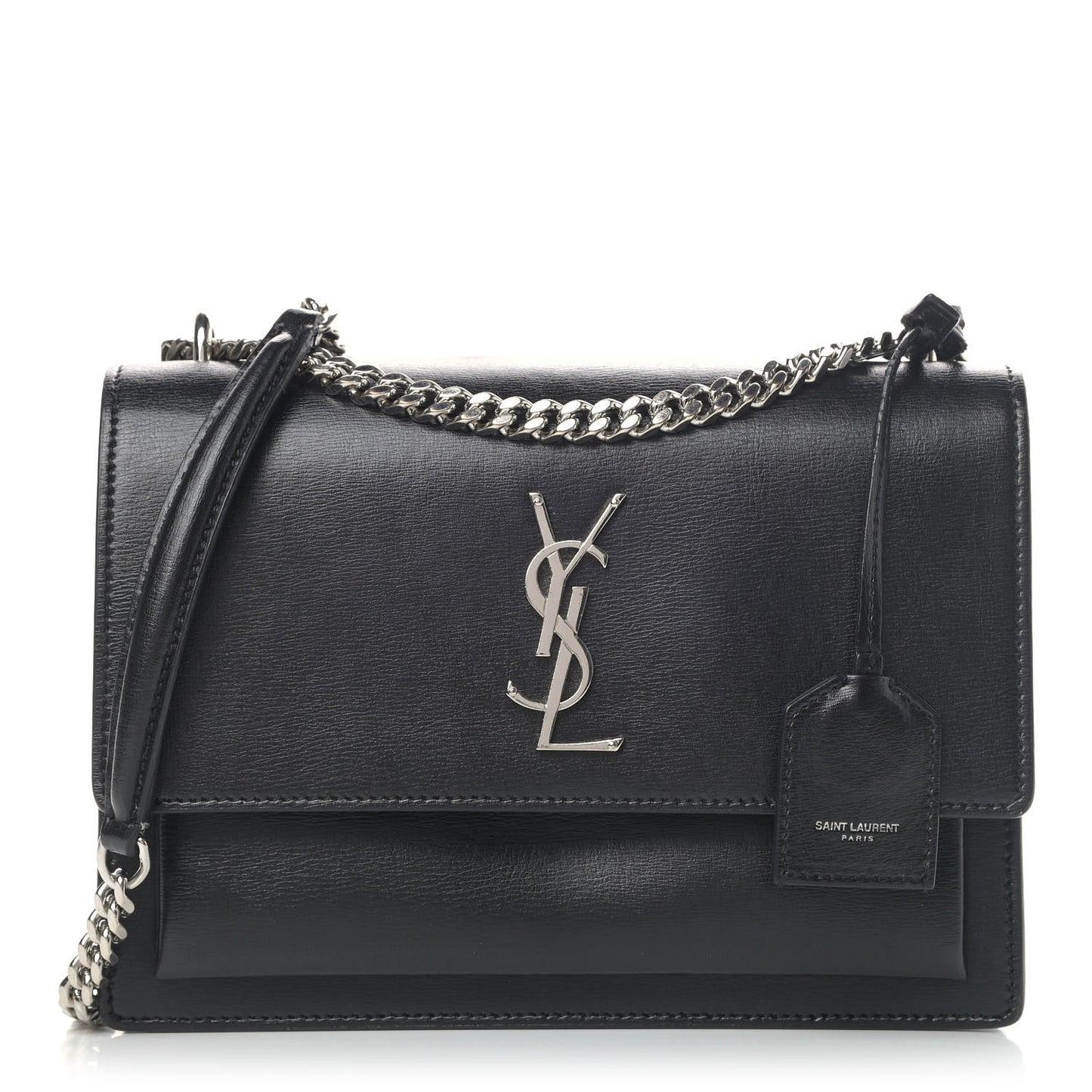 Calfskin Medium Monogram Sunset Black