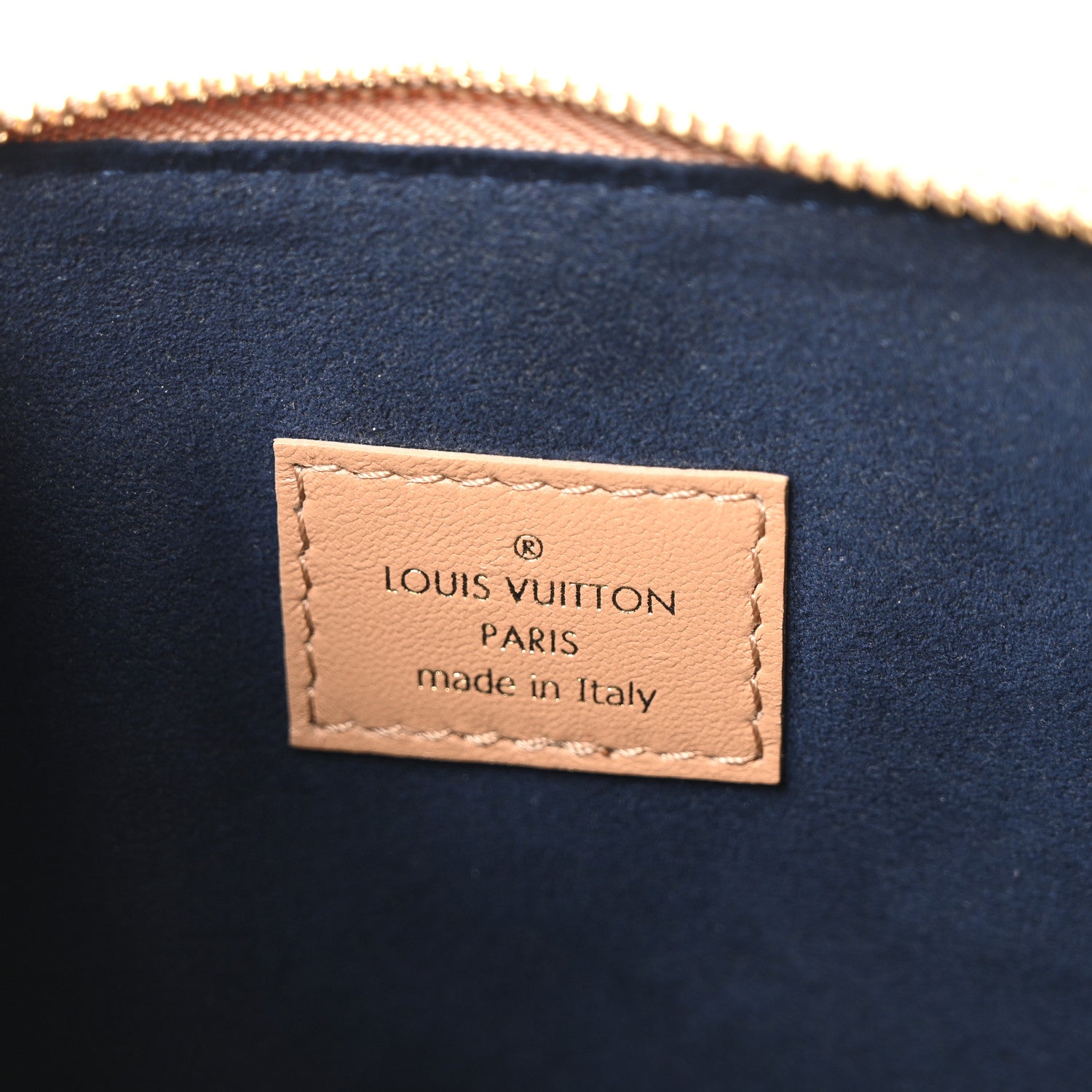 Louis Vuitton Lambskin Embossed Monogram Coussin PM Camel 6 of 9