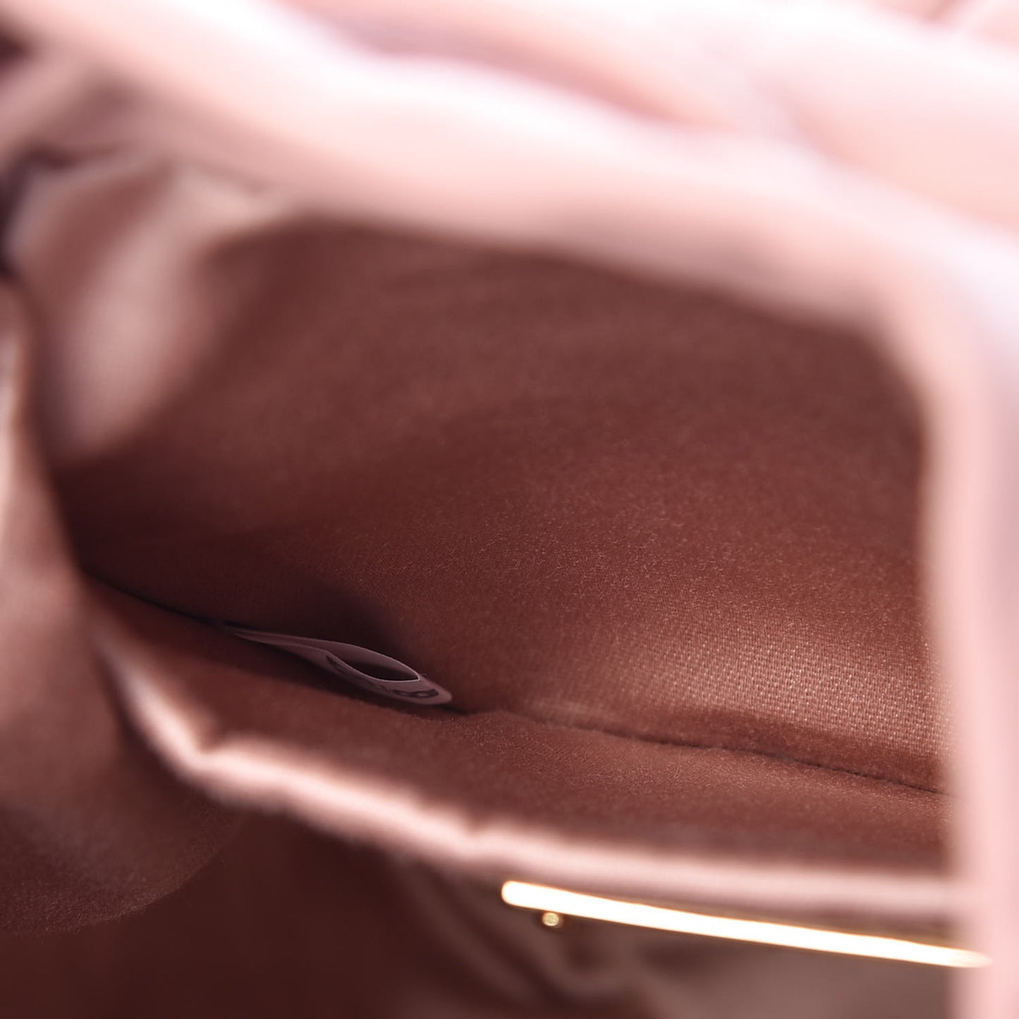 Nappa Matelasse Small Bucket Bag Orchidea