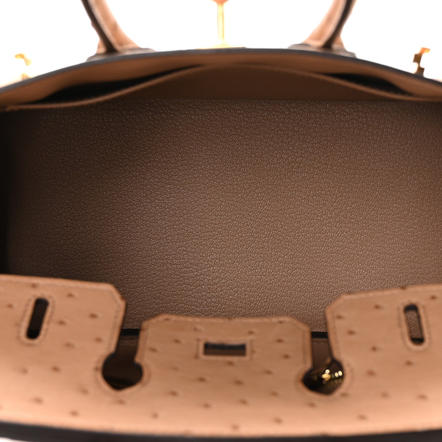 Hermes Ostrich Birkin 25 Chai 5 of 10