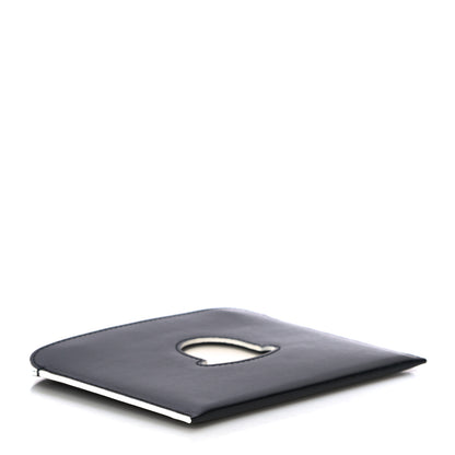 Delvaux Box Calf Bowler Hat Trompe L'œil Multi Wallet Black 4 of 10