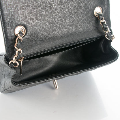 Chanel Caviar Quilted Mini Rectangular Flap Black 5 of 7