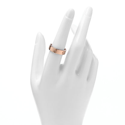 Cartier 18K Pink Gold 5.5mm LOVE Ring 55 7.25 2 of 5