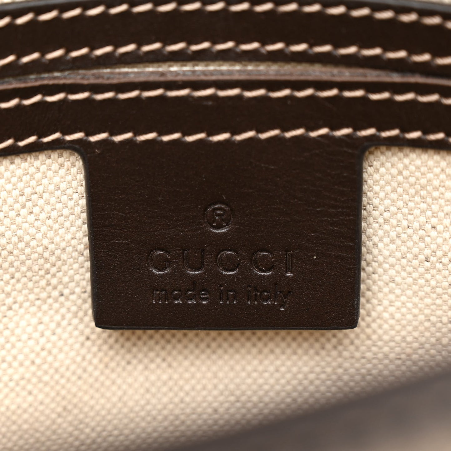 GG Plus Monogram Small Flap Messenger Bag Beige Dark Brown