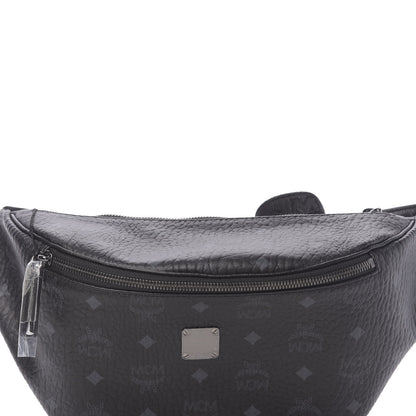 MCM Visetos Stark Belt Bag Black 10 of 10