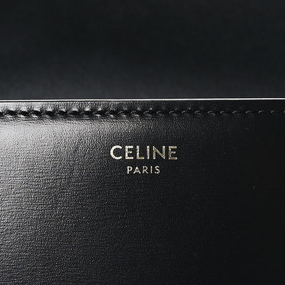 Celine Shiny Calfskin Small Triomphe Black 11 of 17
