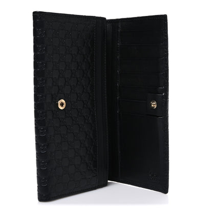 Gucci Soft Microguccissima Continental Wallet Black 6 of 8