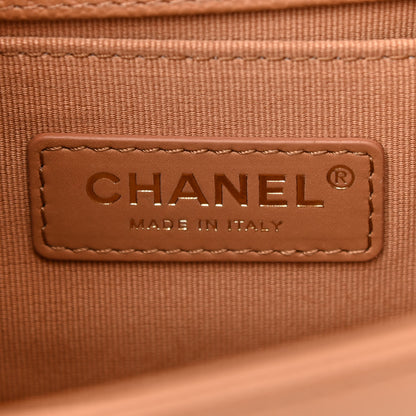 Chanel Caviar Quilted Small Boy Flap Brown 7 of 11