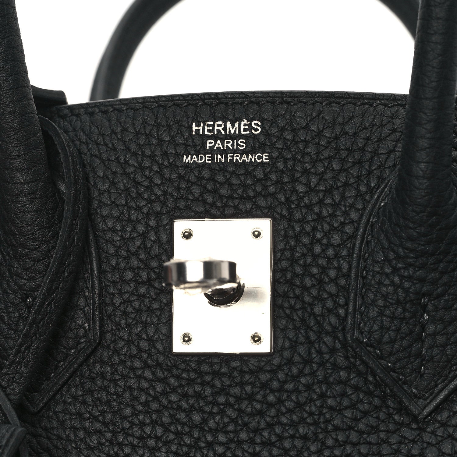 Hermes Togo Birkin 25 Black 6 of 10