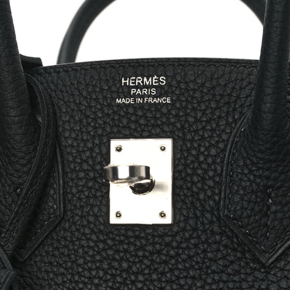Hermes Togo Birkin 25 Black 6 of 10
