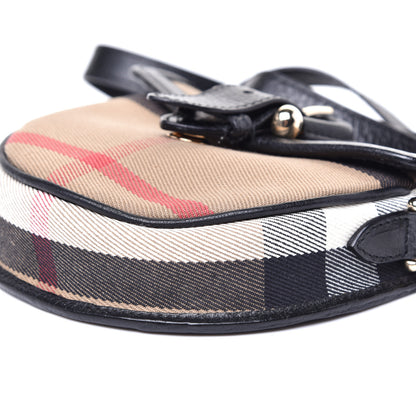 Burberry House Check Mini Crossbody Bag Black 7 of 14