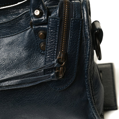 Balenciaga Agneau Classic Hardware Mini City Bleu Obscur 19 of 20