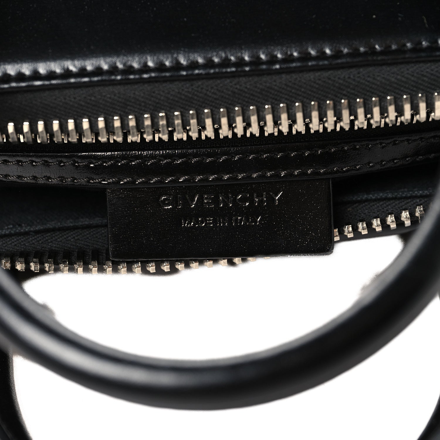 Givenchy Shiny Lord Calfskin Small Antigona Black 6 of 11
