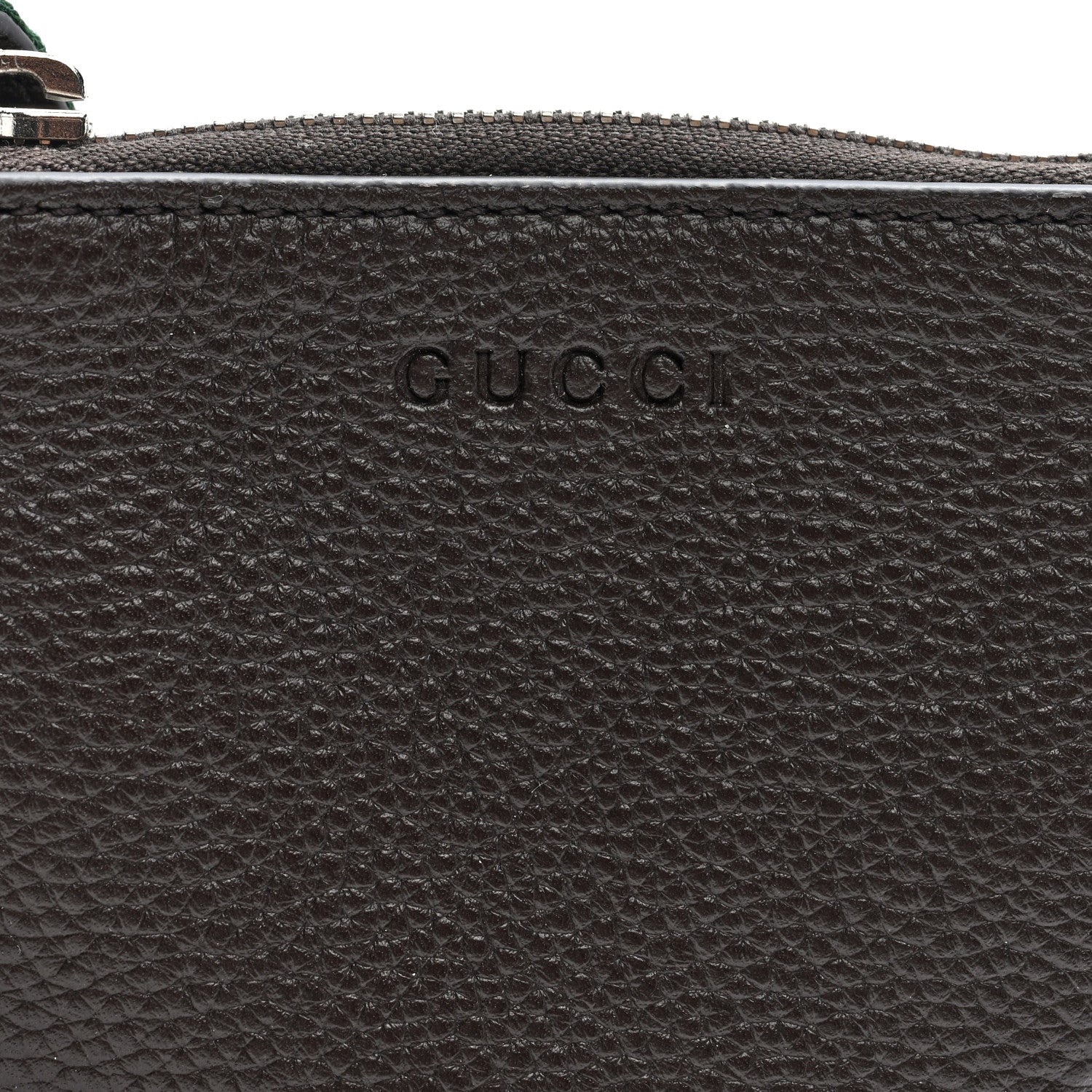 Gucci Pebbled Calfskin Mini B Shoudler Bag Brown 6 of 8