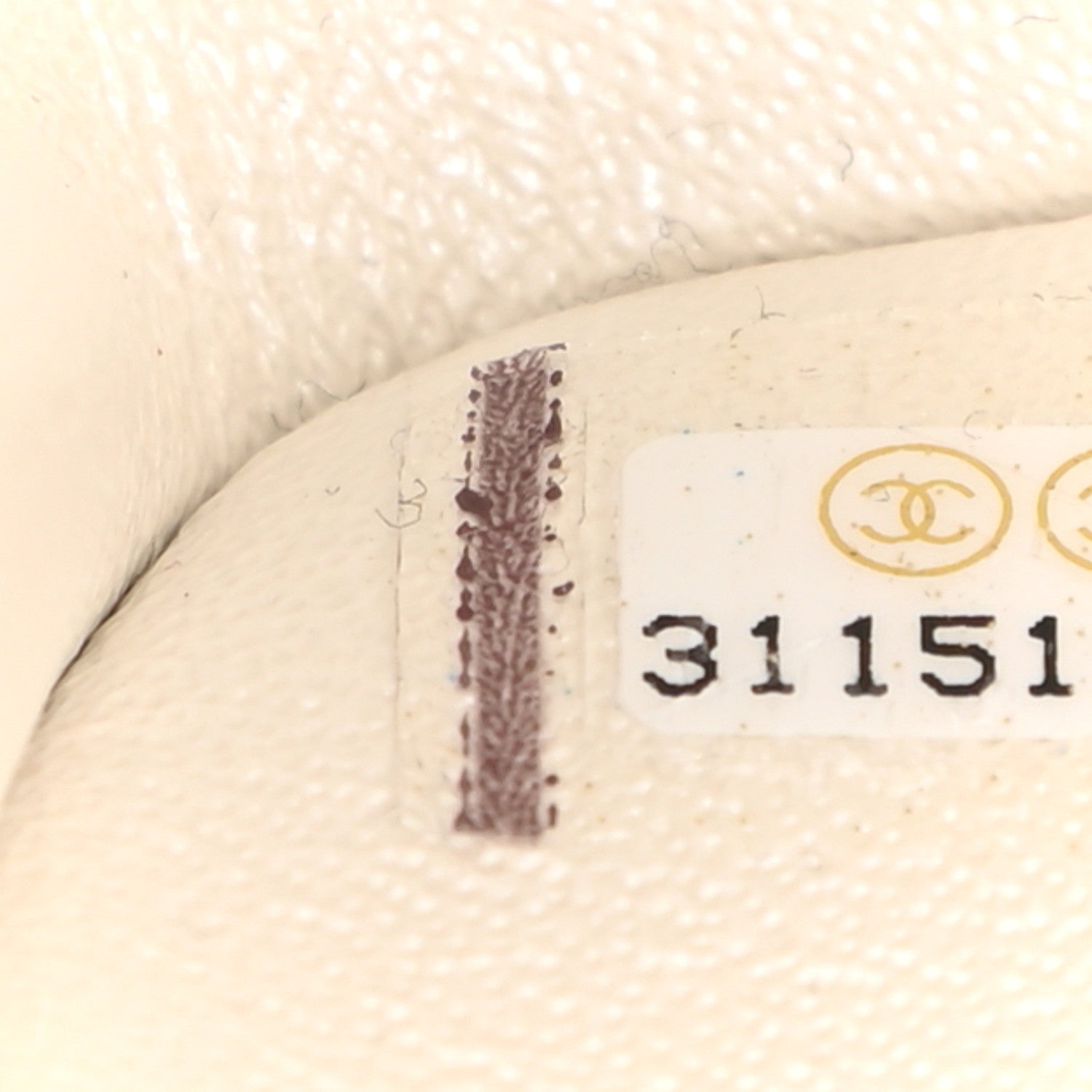 Chanel Iridescent Calfskin Quilted Mini Rectangular Flap White 7 of 10